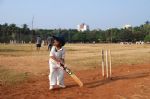 image of Four-year-old Dikshan practices at Shevaji Park, Mumbai