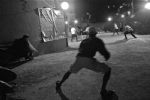 image of Night box cricket match behind Crawford Market, Mumbai