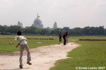 image of Kolkata - cricket by Victoria Memorial