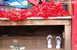 image of Kolkata - garlands at Kali Temple
