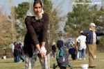 image of Tehran - 14-year-old Nazanin Shahreki at Enghelab golf club