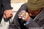 image of Tehran - jewellery seller outside Jami Masjid (mosque)